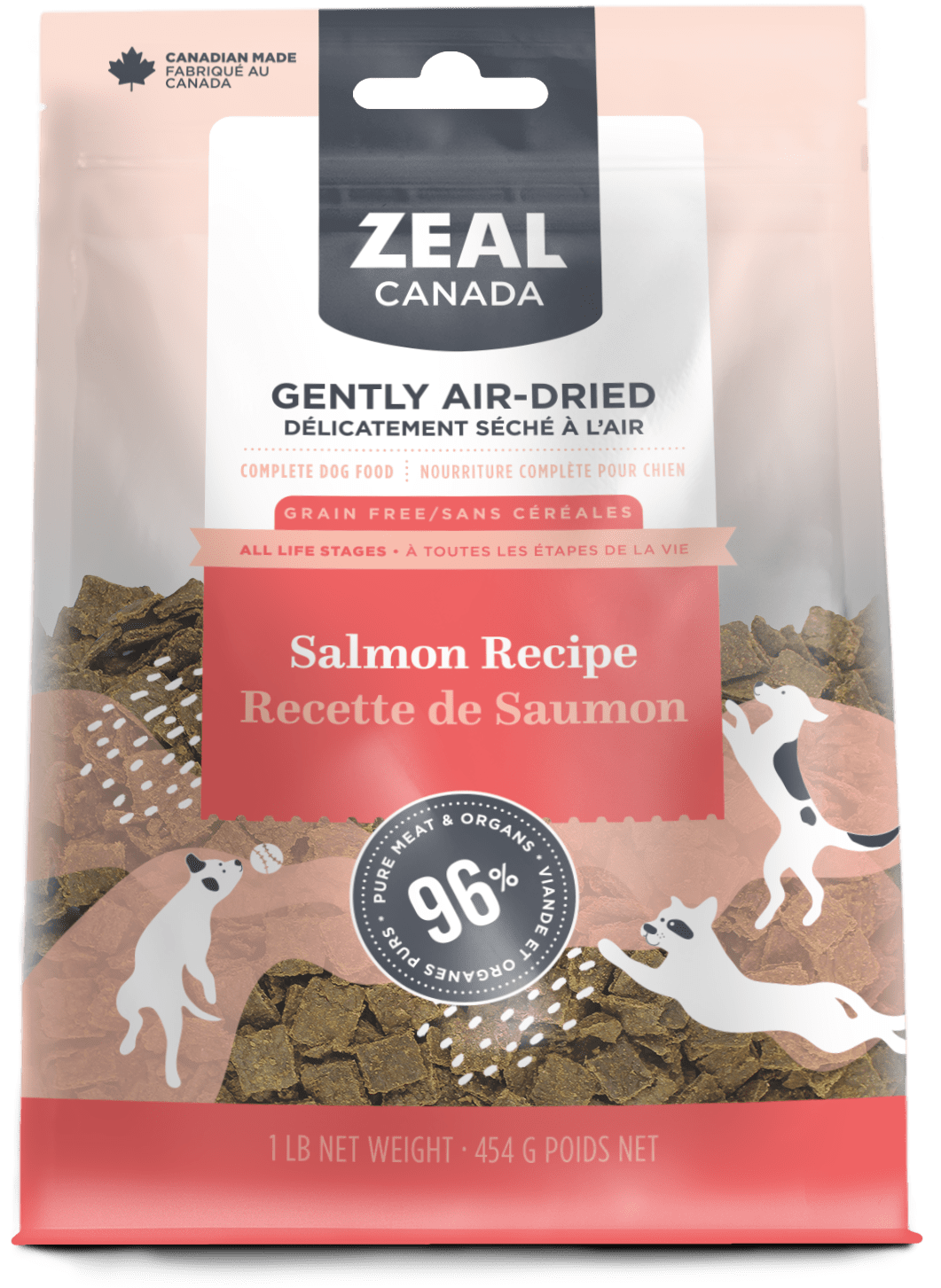 Zeal Dog Air-Dried GF Salmon (Coral) *SPECIAL ORDER*