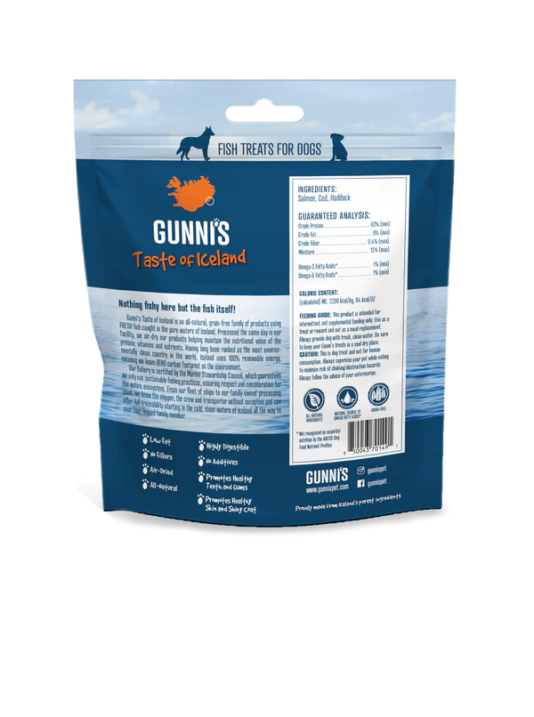Gunni's Pet Salmon Wafers