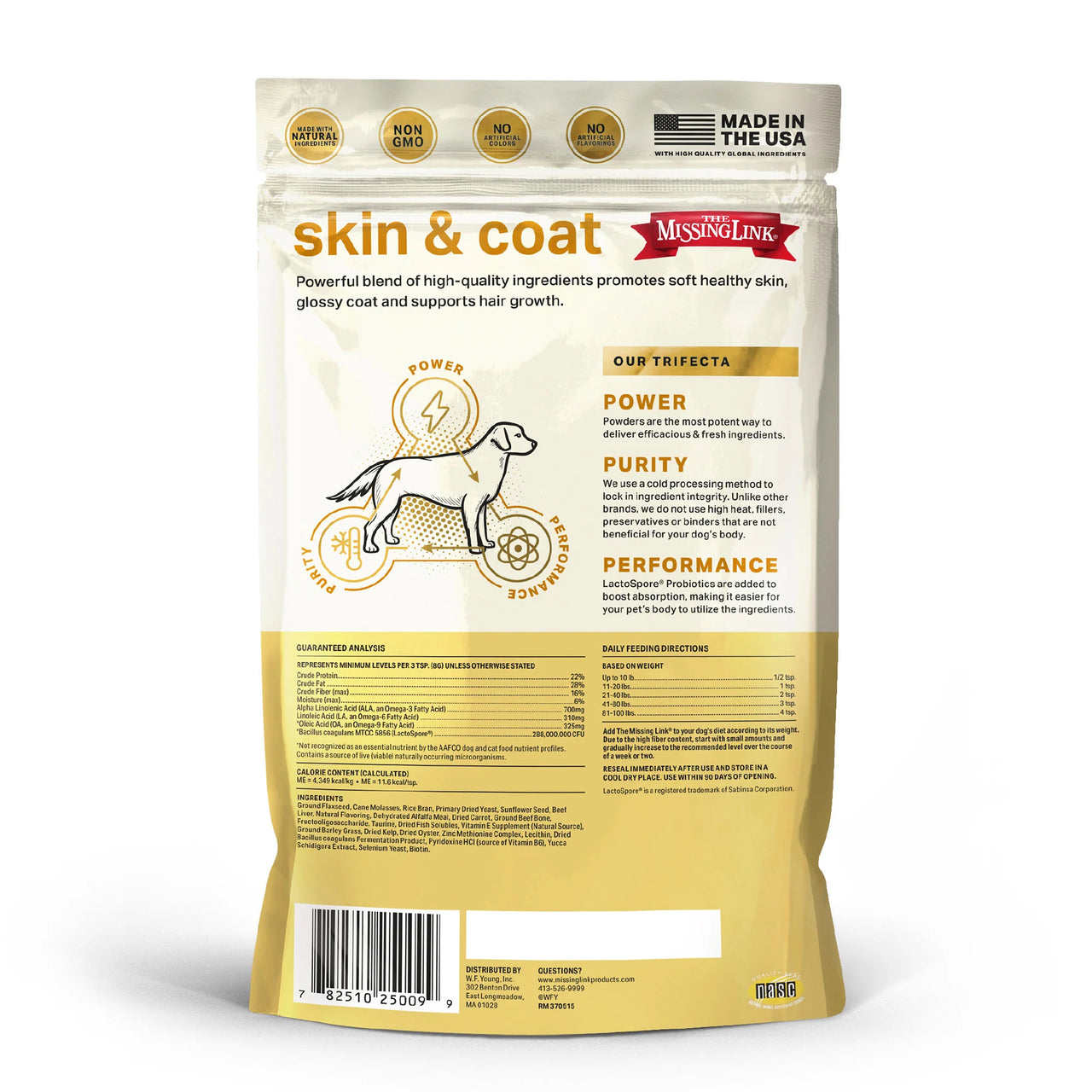 Missing Link Dog Skin & Coat Powder