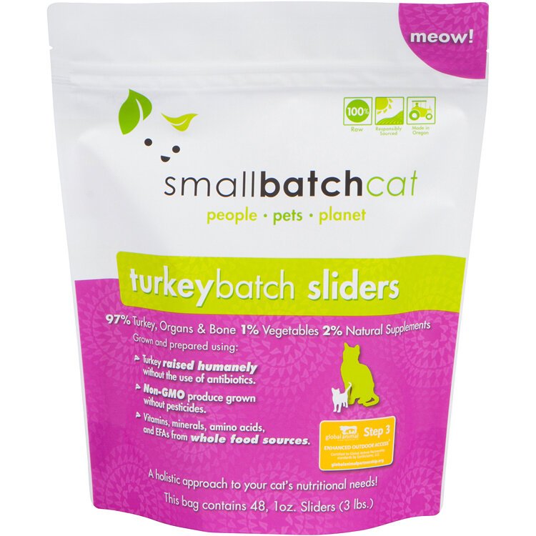 SmallBatch Cat Turkey Sliders 3lbs