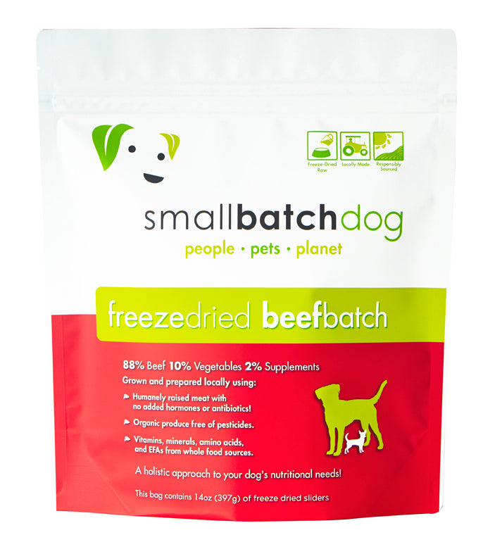 SmallBatch Dog Freeze Dried Beef Sliders *SPECIAL ORDER*