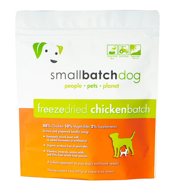 SmallBatch Dog Freeze Dried Chicken Sliders *SPECIAL ORDER*