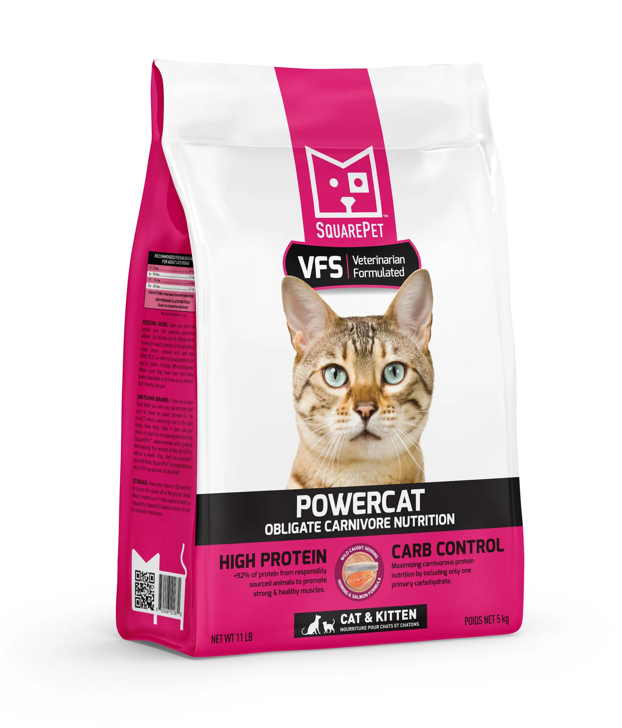 SquarePet Cat PowerCat Herring & Salmon