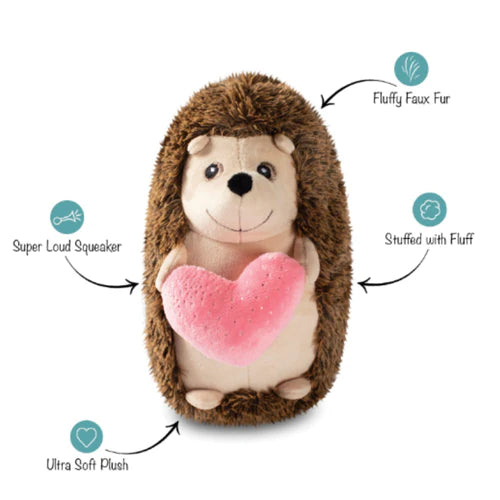 Fringe Dog Toy Valentines Stuck on You