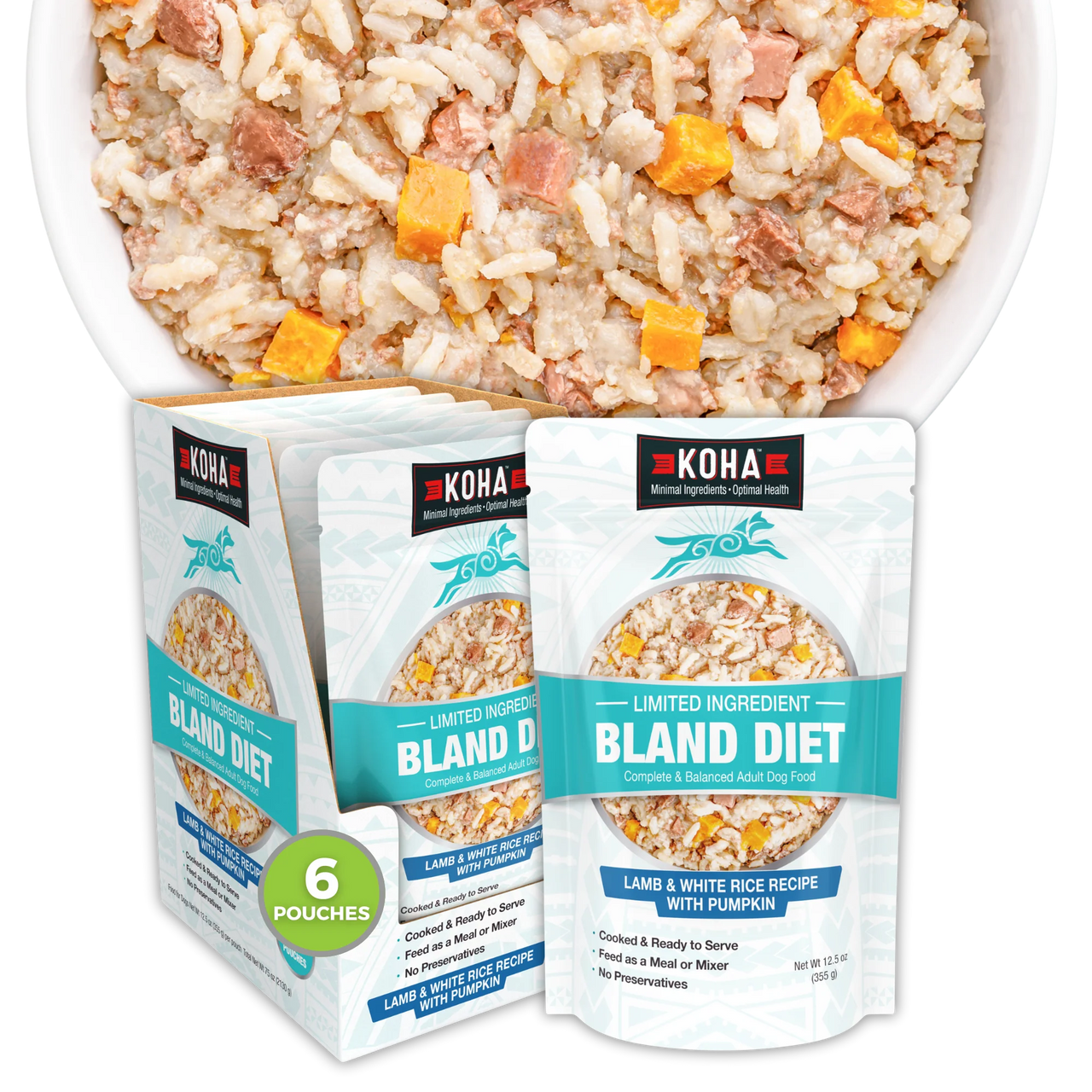 KOHA Dog Limited Ingredient Bland Diet Lamb & Rice