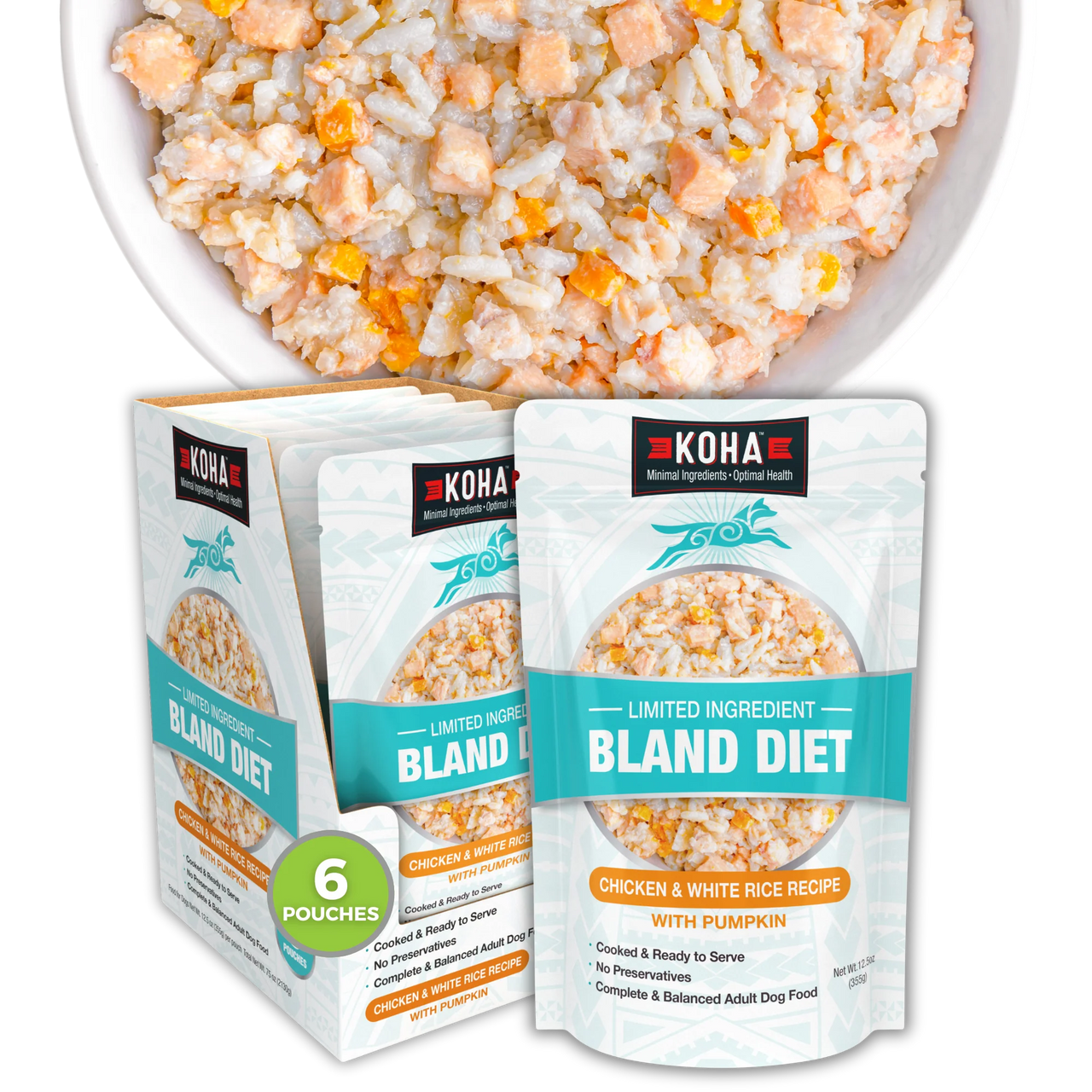 KOHA Dog Limited Ingredient Bland Diet Chicken & Rice
