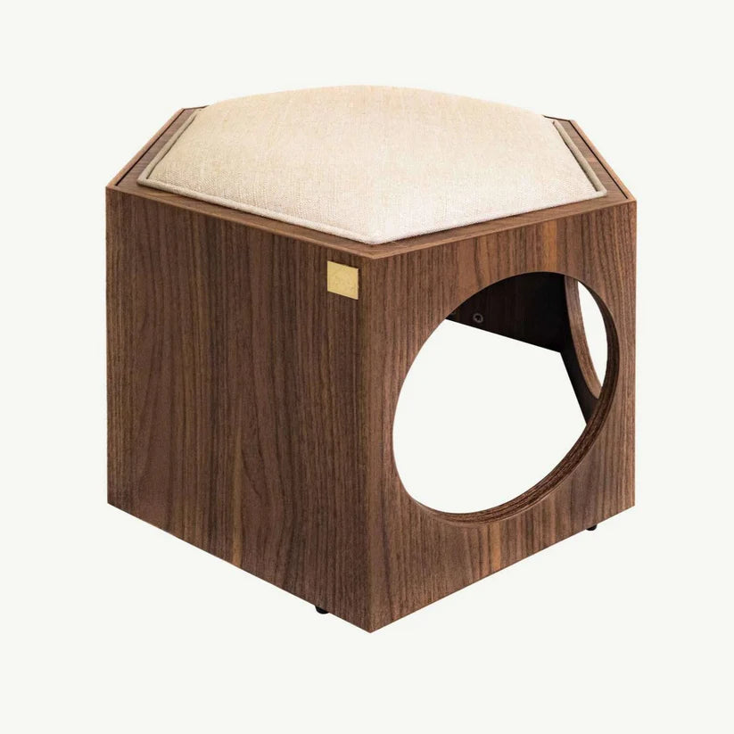 4 Cats & Dogs Suki Stool & Shelf *SPECIAL ORDER*