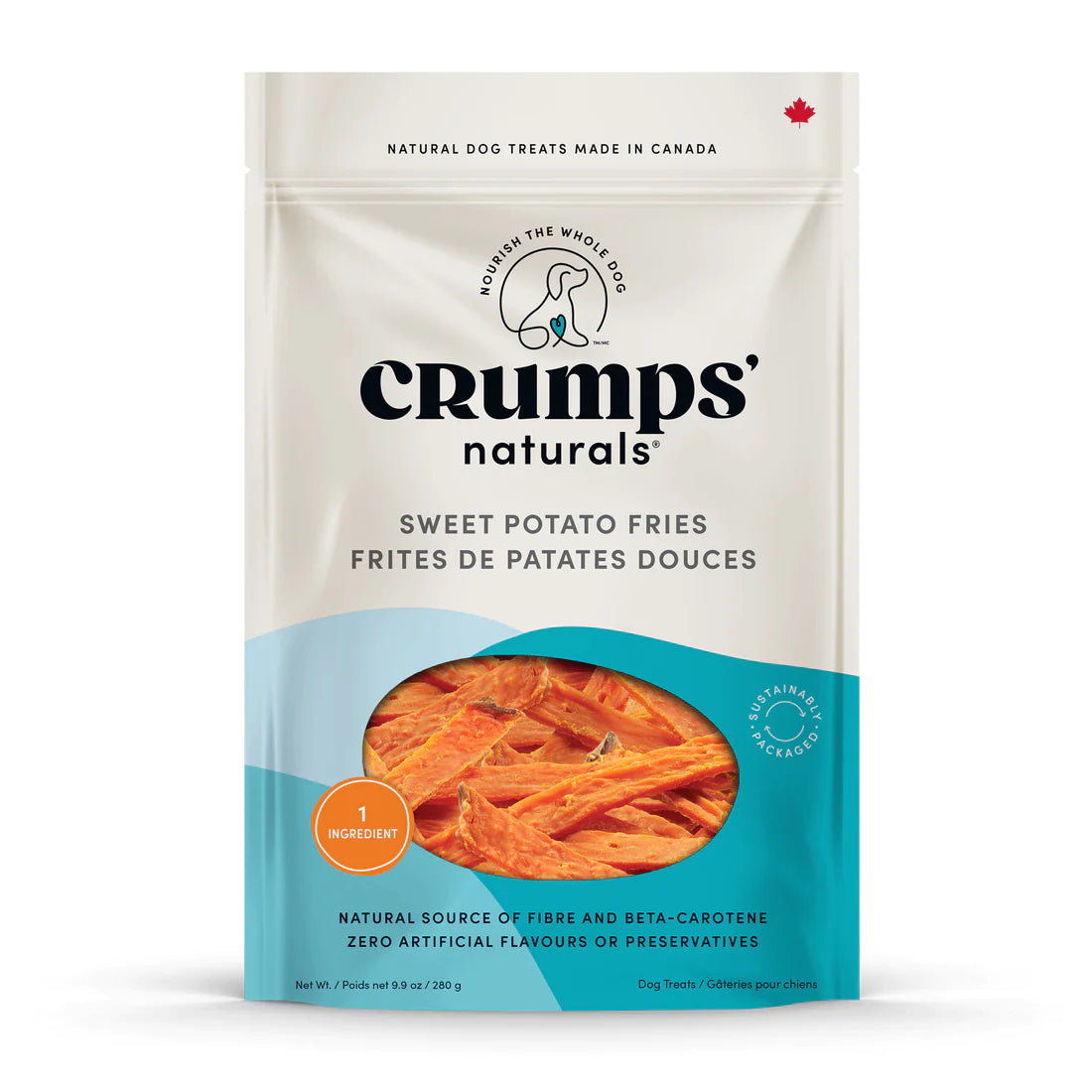 Crumps Sweet Potato Fries Dog Chews