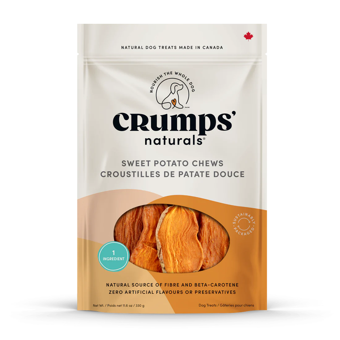 Crumps Sweet Potato Dog Chews