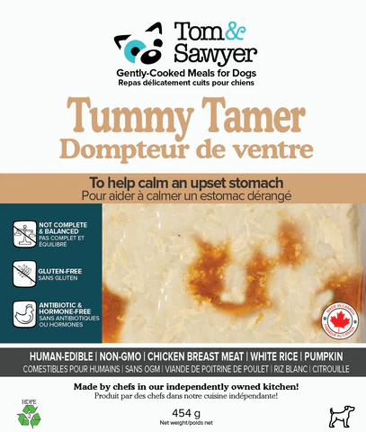 Tom & Sawyer Dog Gently Cooked Tummy Tamer