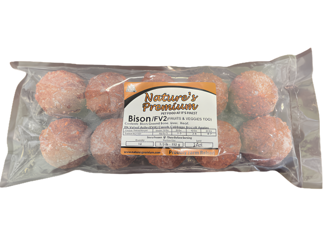 Nature's Premium Bison FV2 Muffins