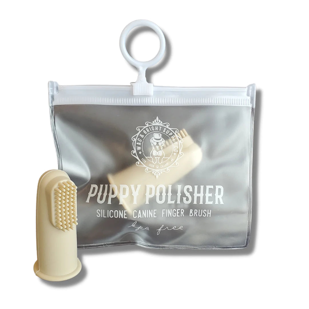 Wag & Bright Puppy Polisher Finger Brush (One Size)