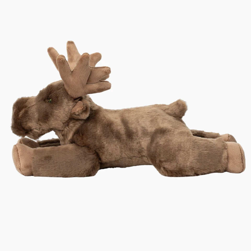 Fluff & Tuff Dog Toy Trax Moose