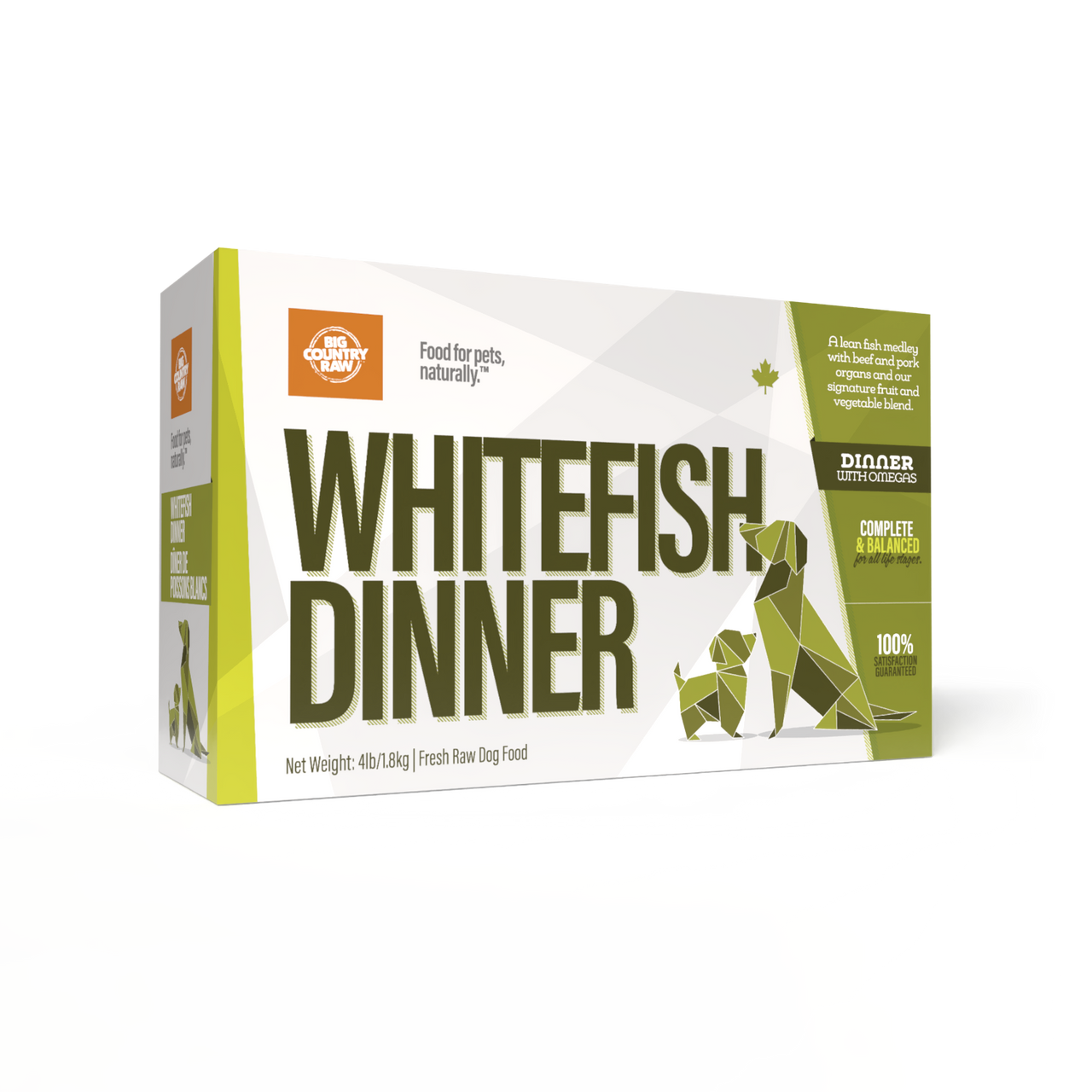Big Country Raw Dinner Whitefish
