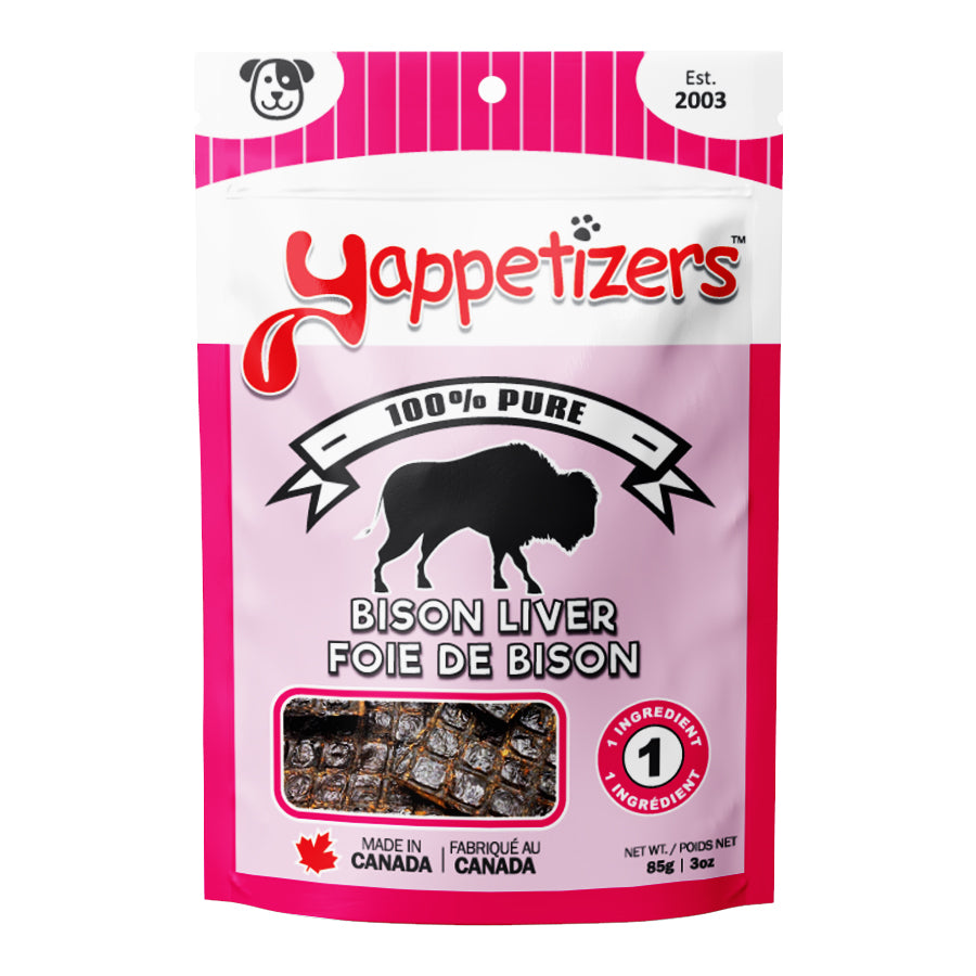 Yappetizers Dehydrated Bison Liver