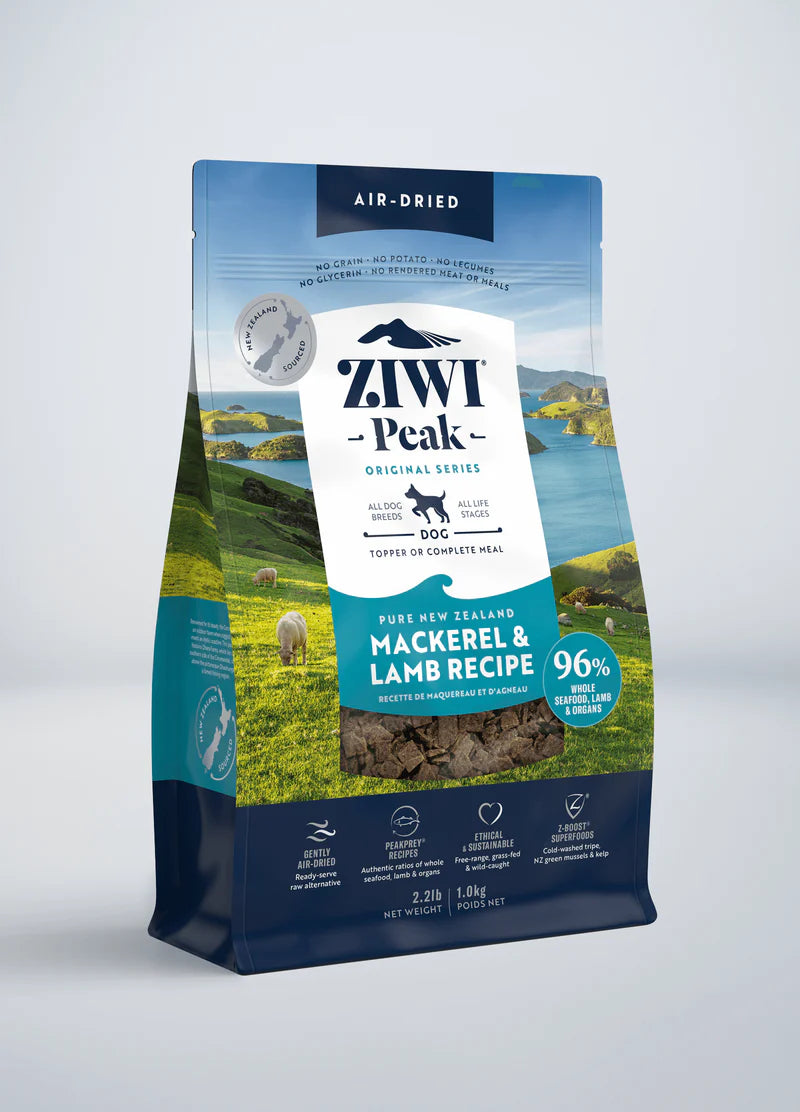 Ziwi Peak Air-Dried Mackerel & Lamb for Dogs *SPECIAL ORDER*