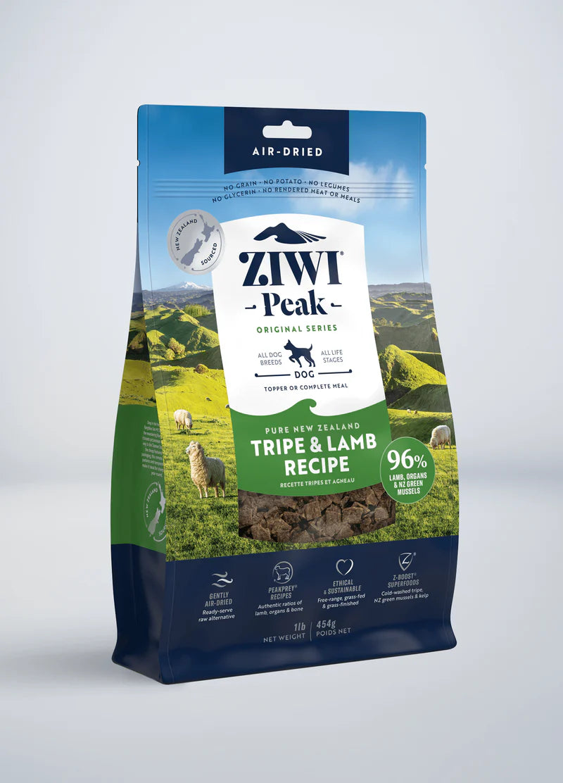 Ziwi Peak Air-Dried Tripe & Lamb for Dogs *SPECIAL ORDER*