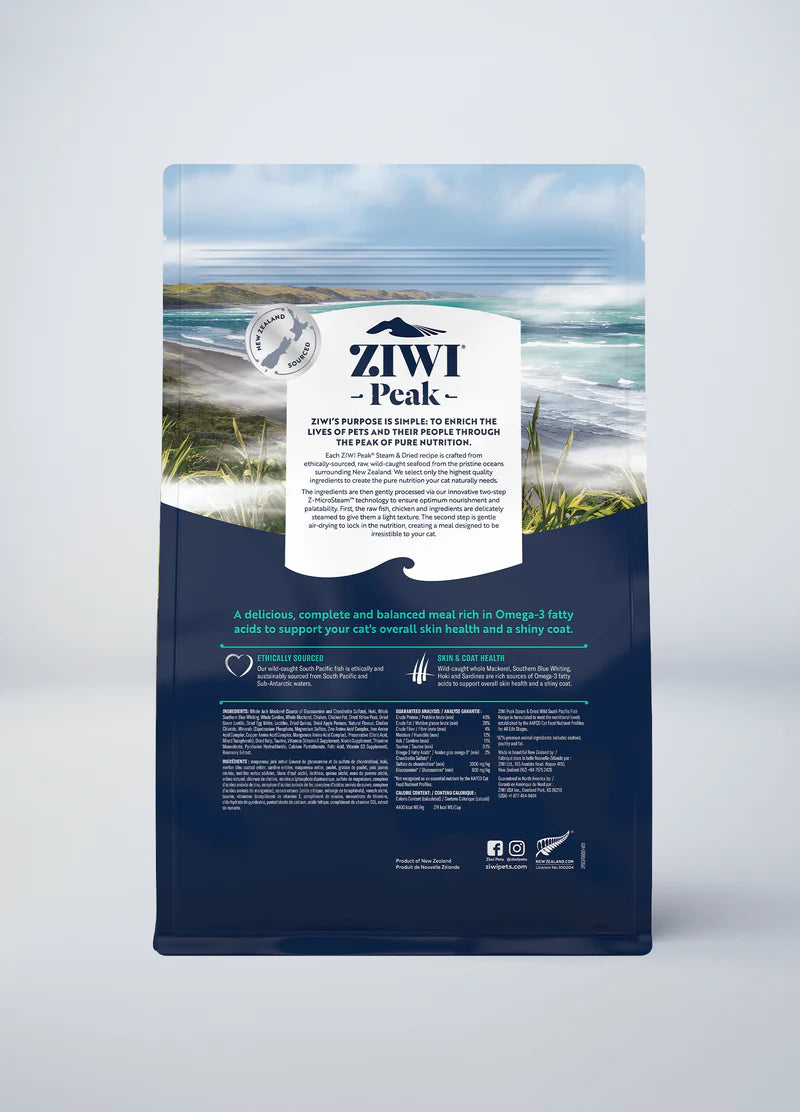 Ziwi Peak Cat Steam-Dried South Pacific Fish