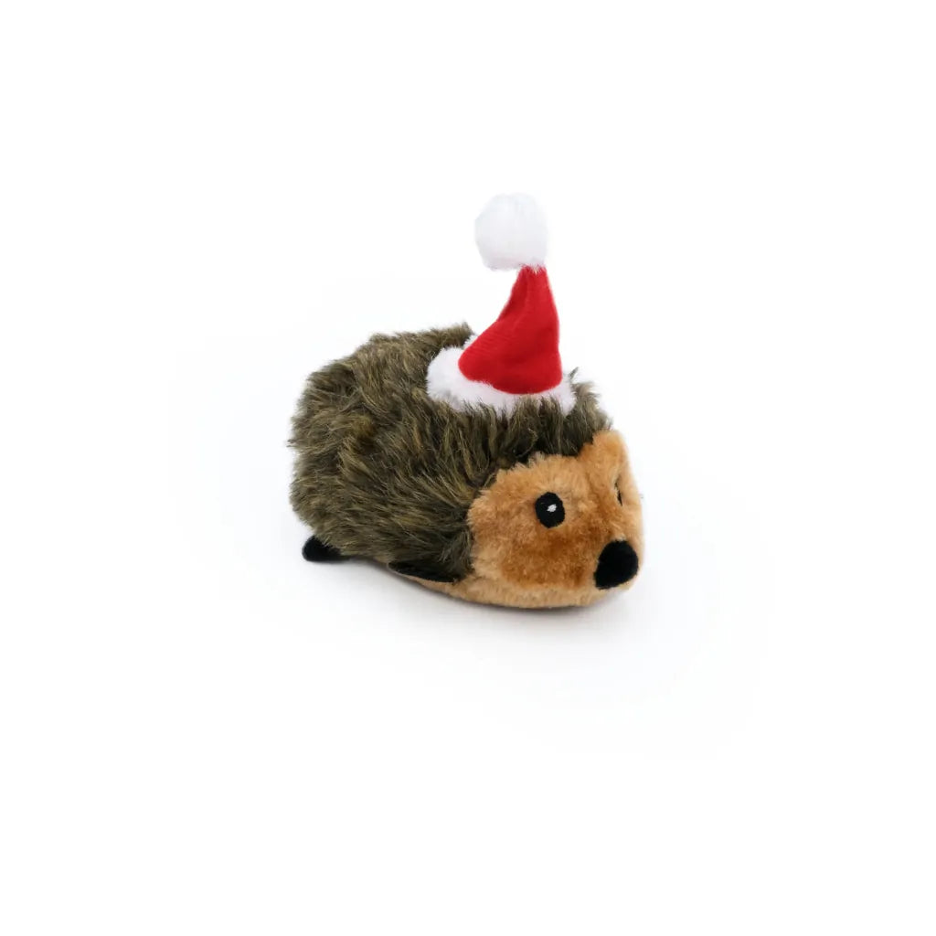 ZippyPaws Dog Toy Holiday Hedgehog