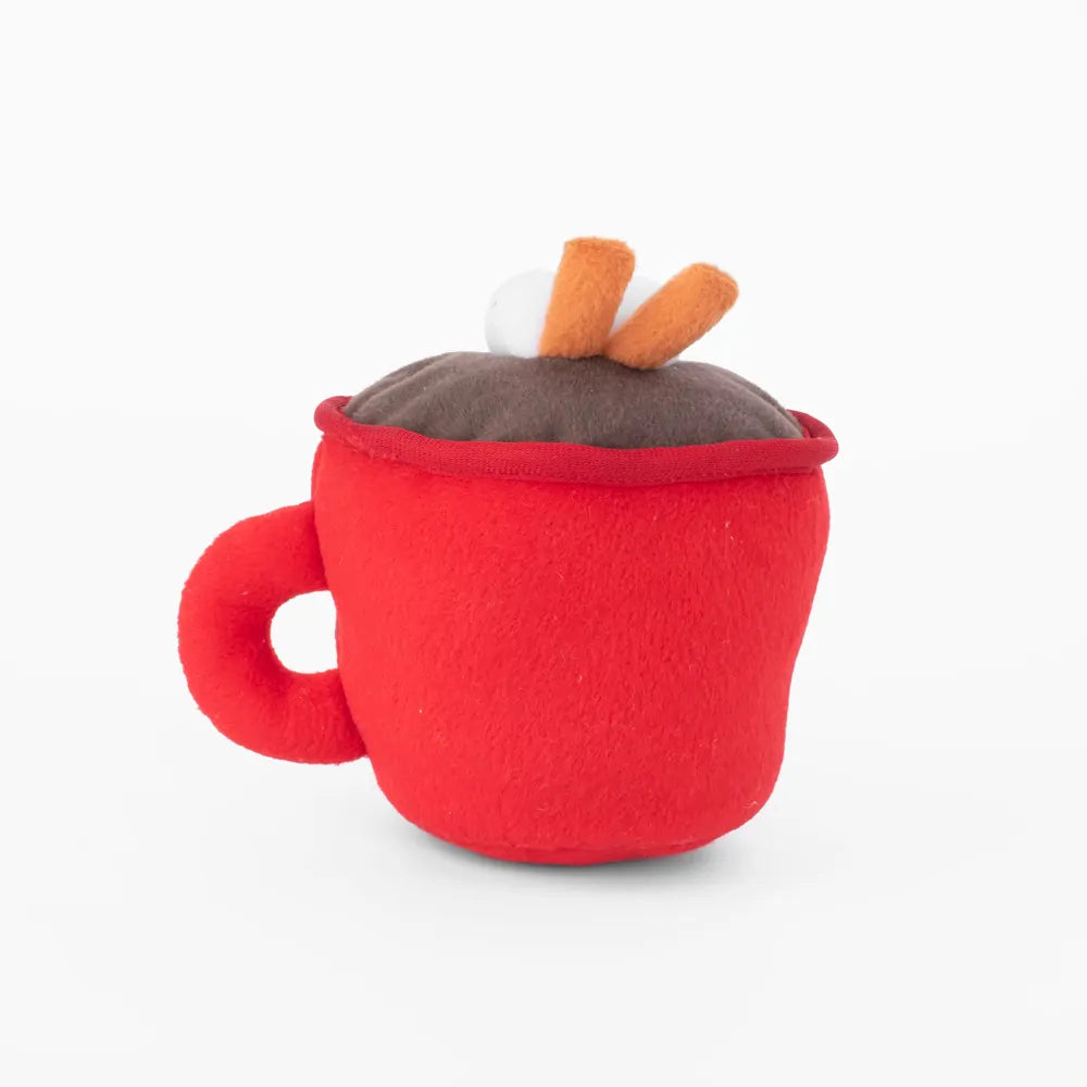 ZippyPaws Dog Toy Holiday Hot Cocoa