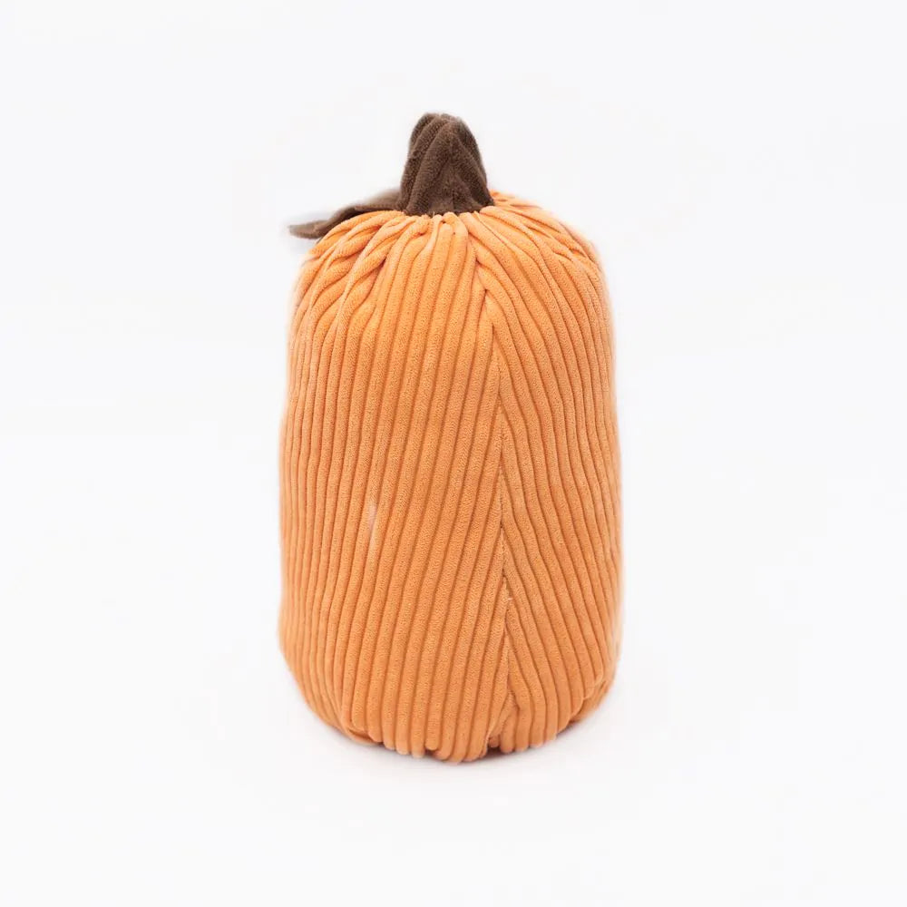 ZippyPaws Dog Toy Halloween Jumbo Pumpkin Orange