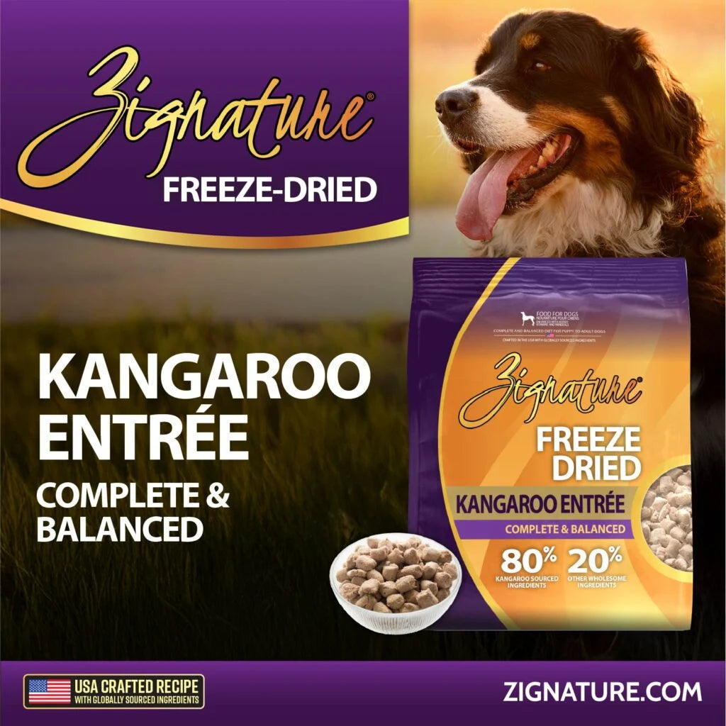 Zignature Freeze Dried Kangaroo Entree *SPECIAL ORDER*