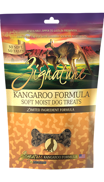 Zignature Dog Soft Treats Kangaroo 113g