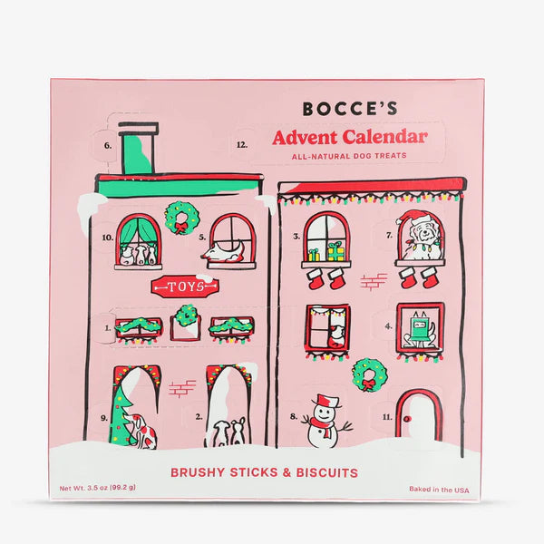 Bocce's Bakery Dog Christmas Holiday 12 Day Advent Calendar SEASONAL FINAL SALE