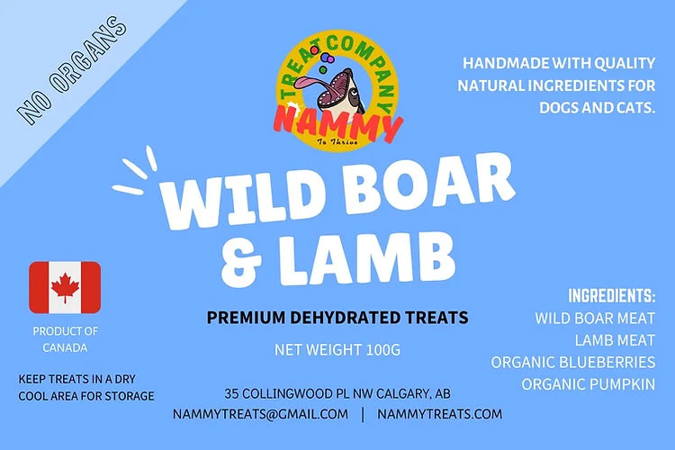 Nammy Treats Wild Boar & Lamb