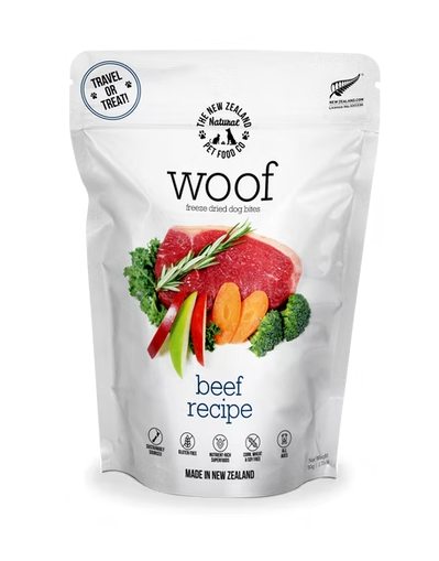 New Zealand Pet Food Co. Woof Treats Beef