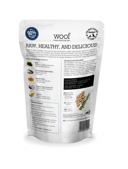 New Zealand Pet Food Co. Woof Treats Beef