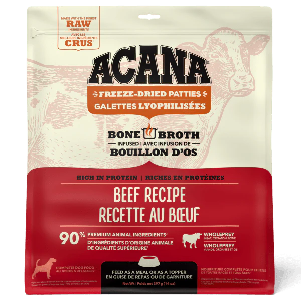Acana Dog Freeze-Dried Food Beef *SPECIAL ORDER*