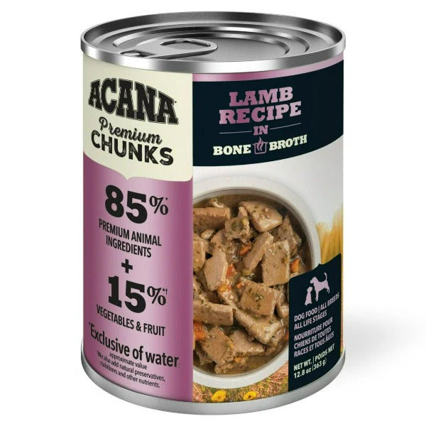 Acana Dog Can Lamb Recipe in Bone Broth