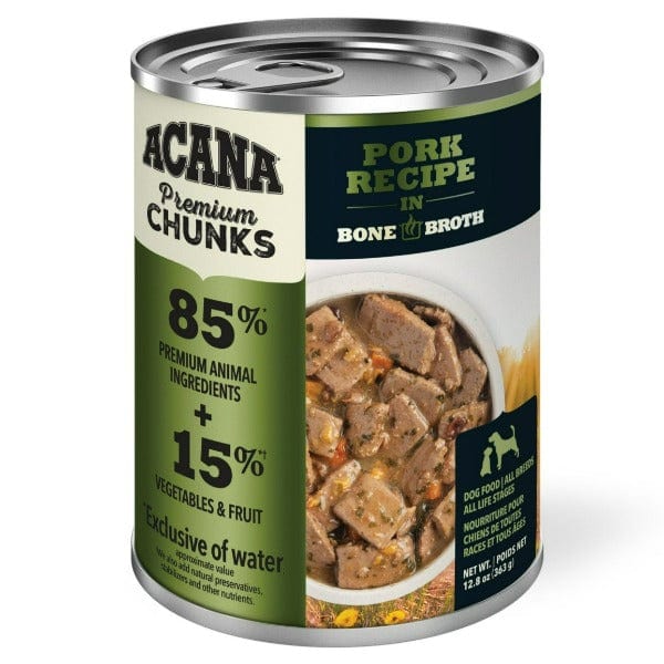 Acana Dog Can Pork Recipe in Bone Broth