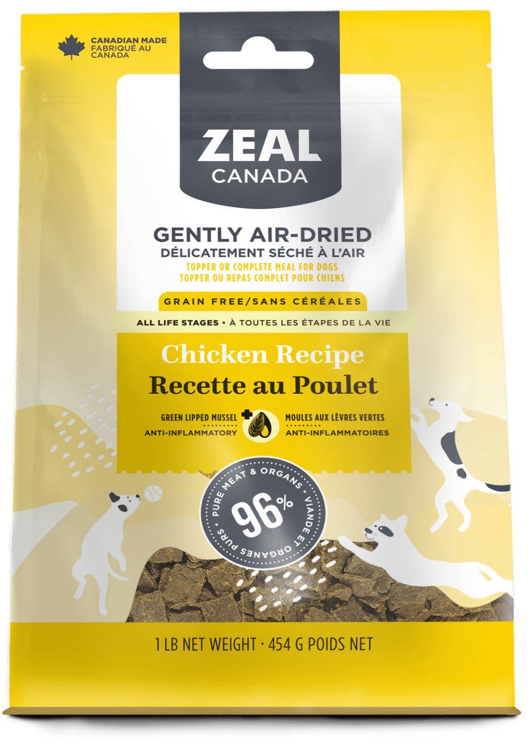 Zeal Dog Air-Dried GF Chicken (Yellow) *SPECIAL ORDER*