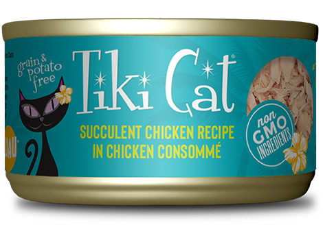 Tiki Cat Luau Succulent Chicken Puka Puka