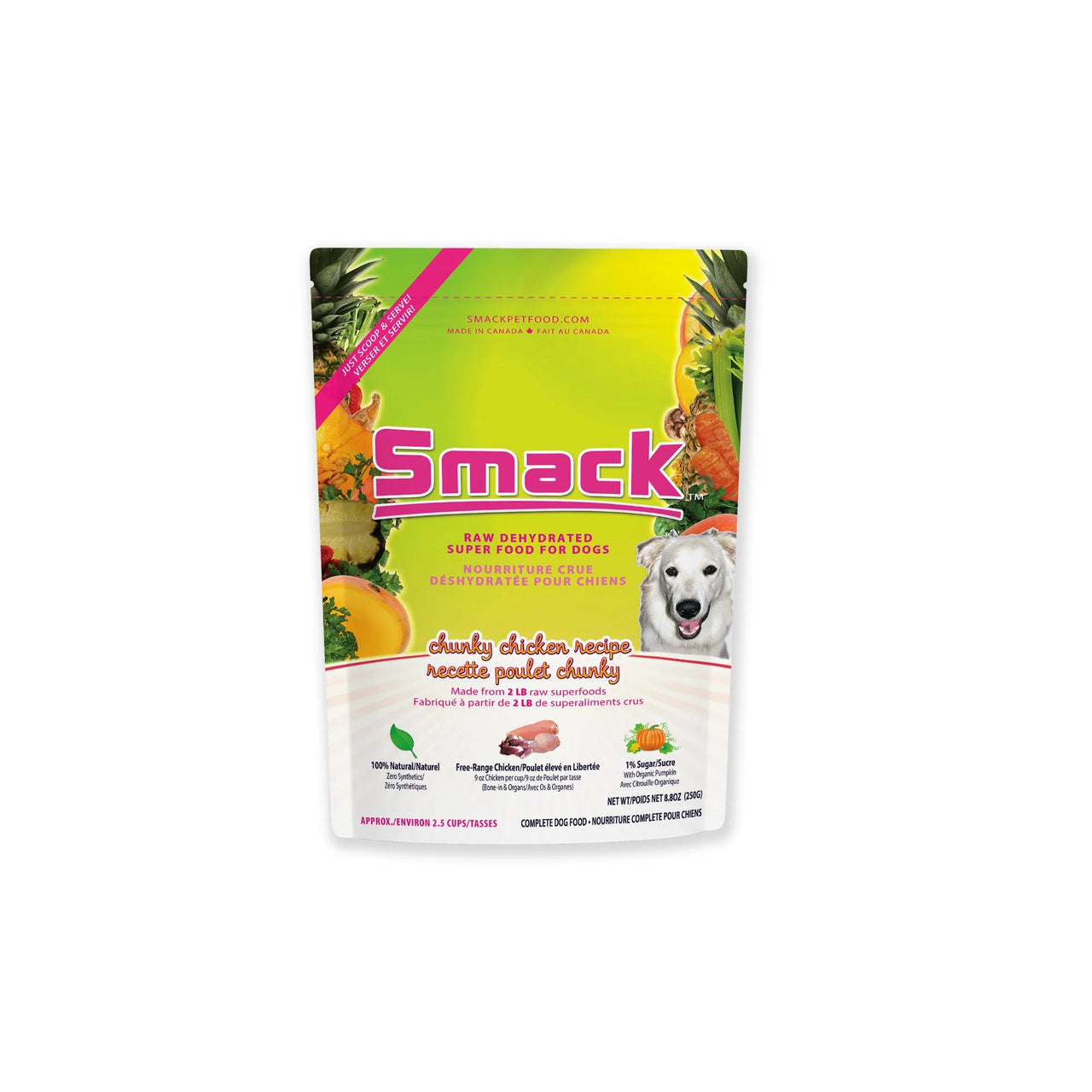 Smack Dog Chunky Chicken Dehydrated Raw
