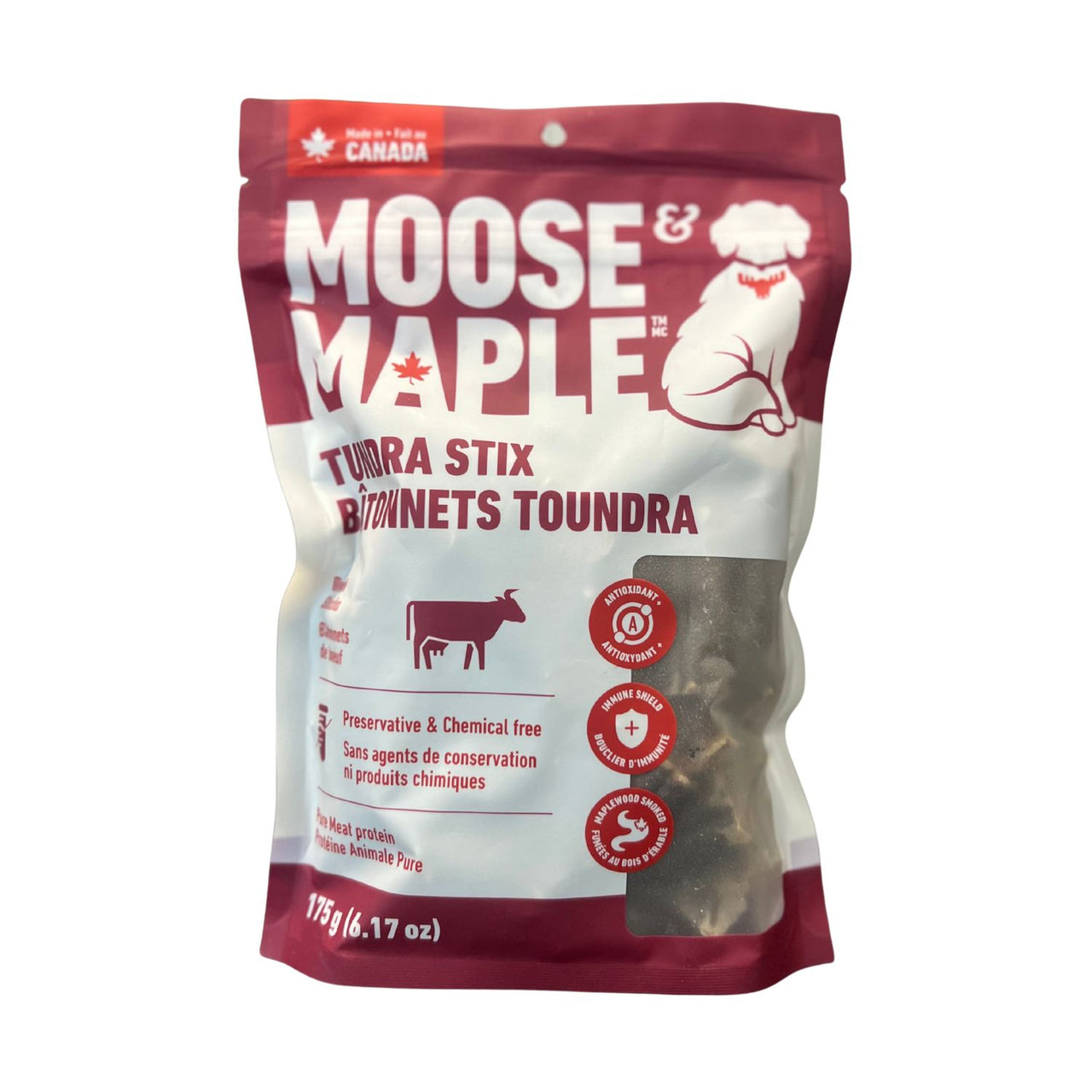 Moose & Maple Dog Treats Tundra Stix Beef