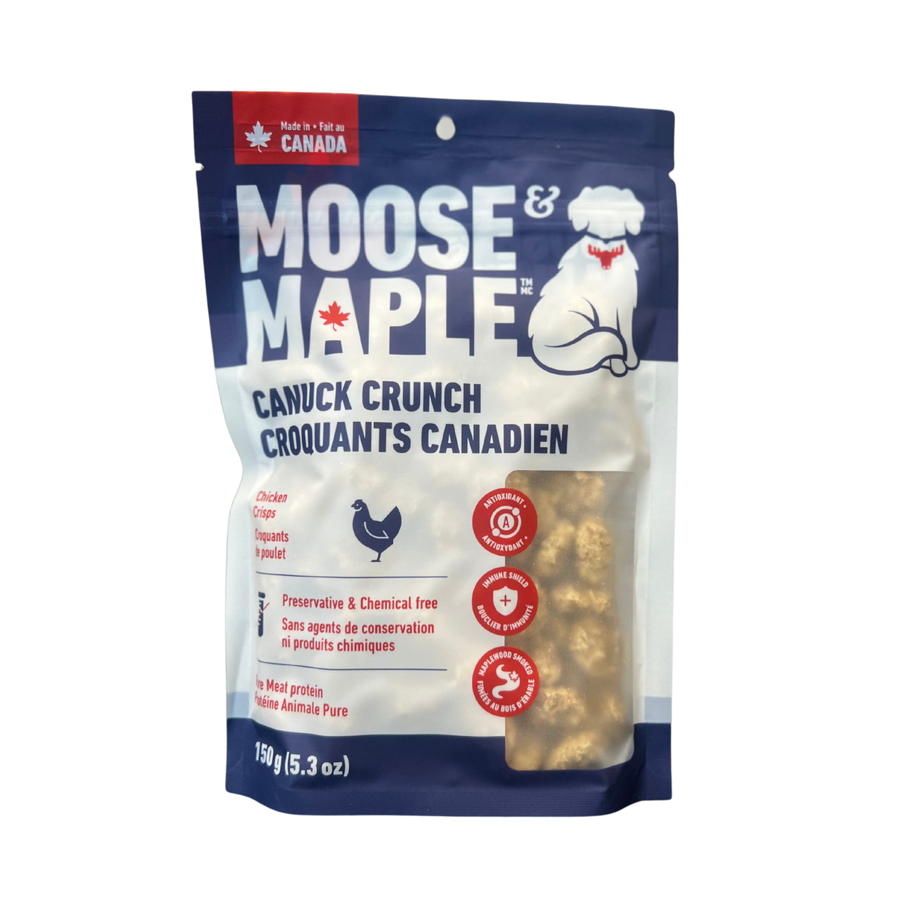 Moose & Maple Dog Treats Canuck Crunch Chicken