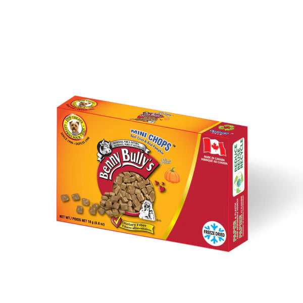 Benny Bully's Beef Liver Plus Pumpkin Dog Treats