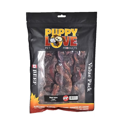 Puppy Love Beef Slim 5 pack