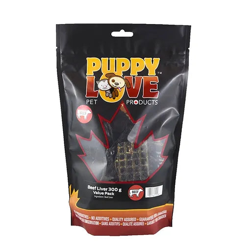 Puppy Love Treats Beef Liver