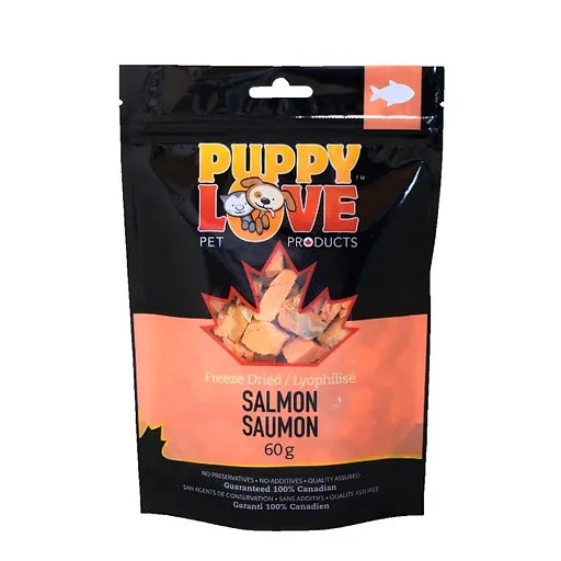 Puppy Love Treats Freeze Dried Salmon