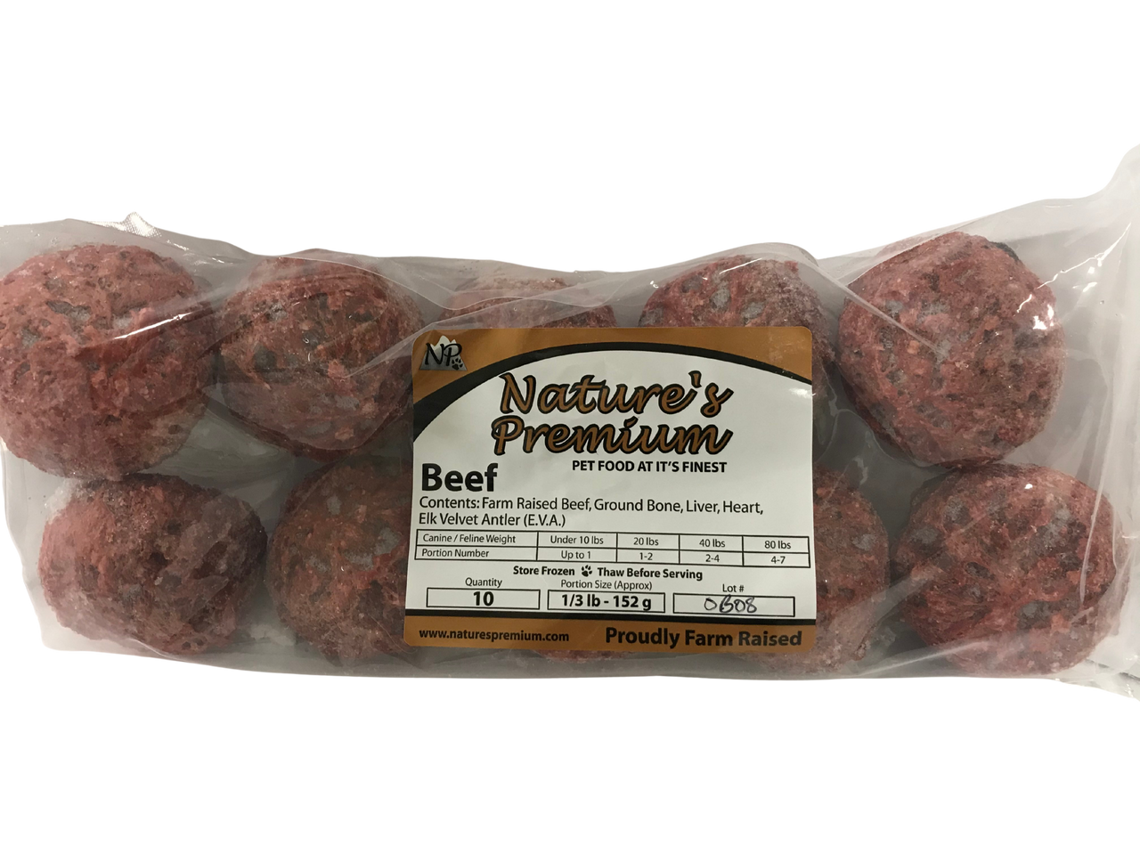 Nature's Premium Beef Muffins