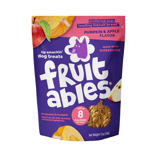 Fruitables Pumpkin & Apple Dog Treats