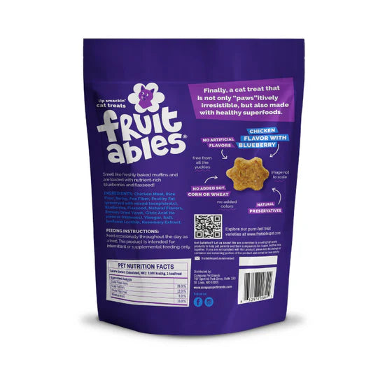 Fruitables Cat Chicken & Blueberry Cat Treats