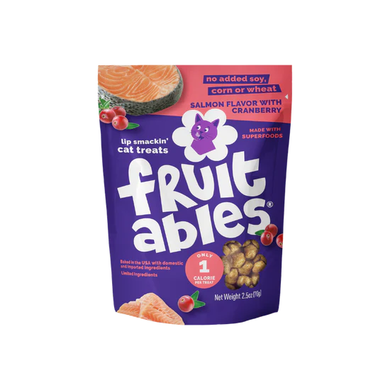 Fruitables Salmon & Cranberry Cat Treats