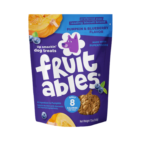 Fruitables Pumpkin & Blueberry Dog Treats