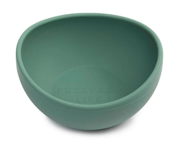 FuzzYard Life Silicone Bowl Medium Myrtle Green