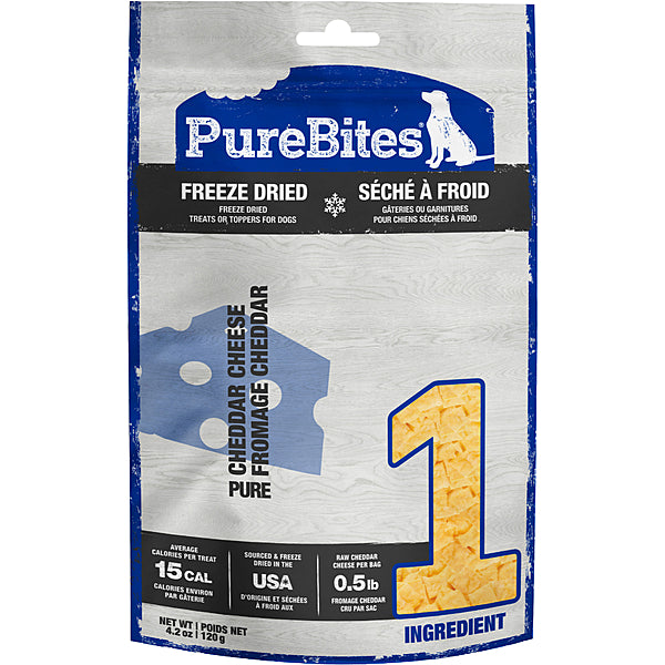 Purebites Dog Cheddar Cheese 120GM